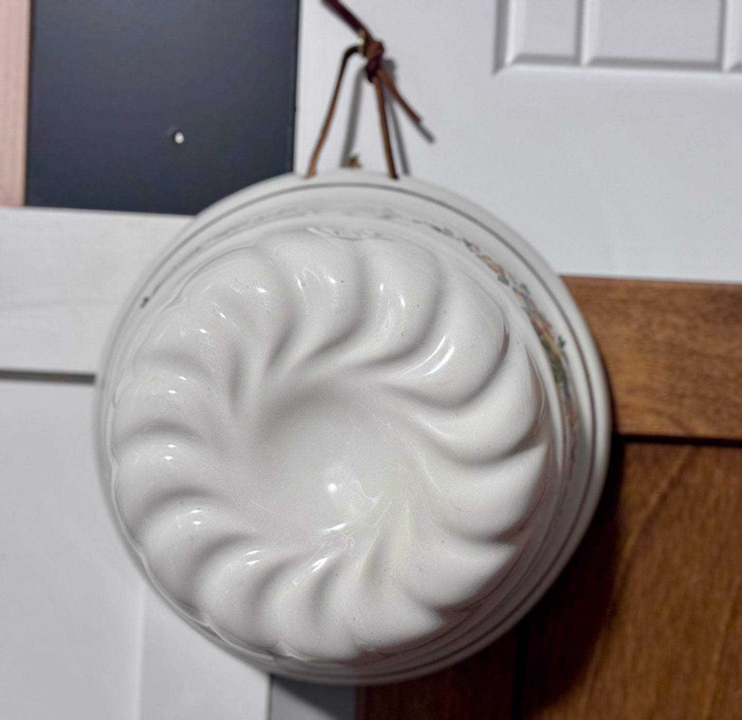 Ceramic Fruit Gelatin Mold Wall Hanging