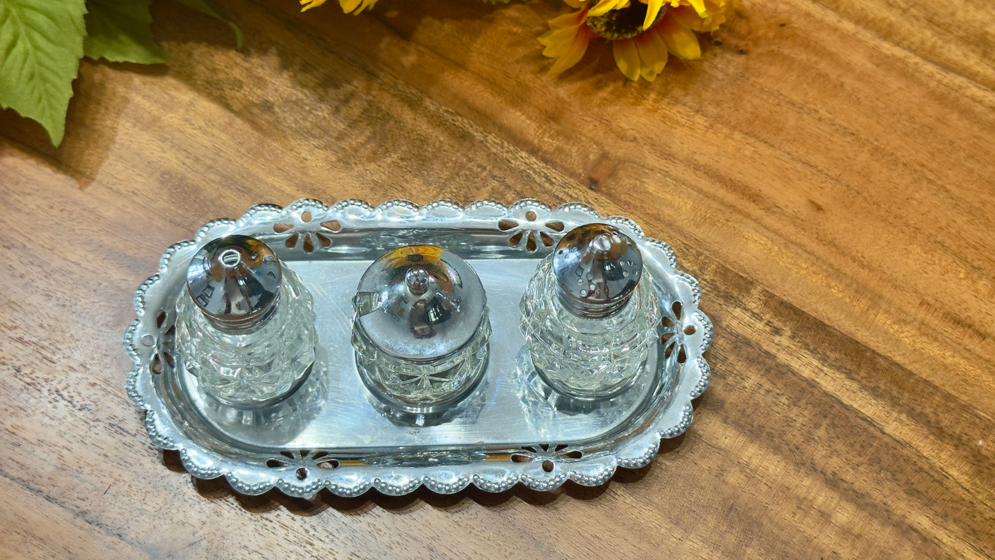 Celtic Quality Plate Art Deco Table Set