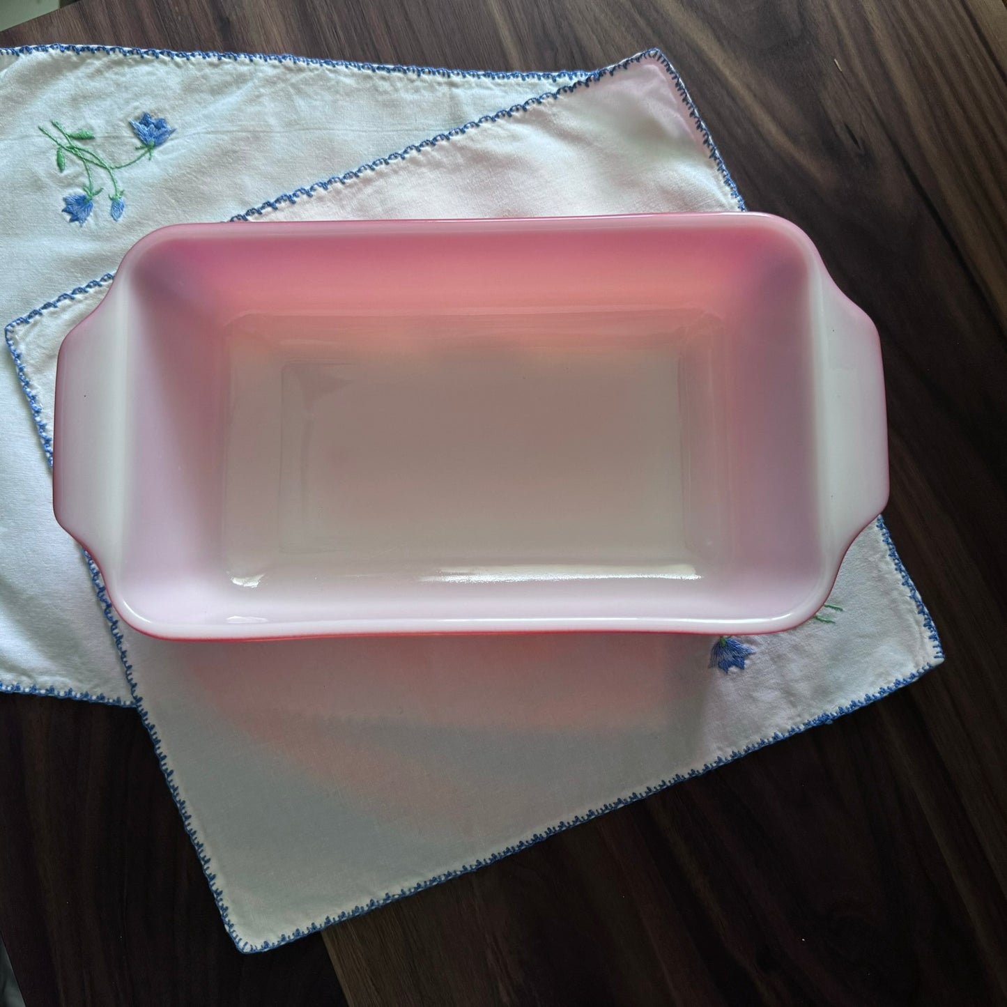 Fire-King Orange 1 QT Loaf Pan