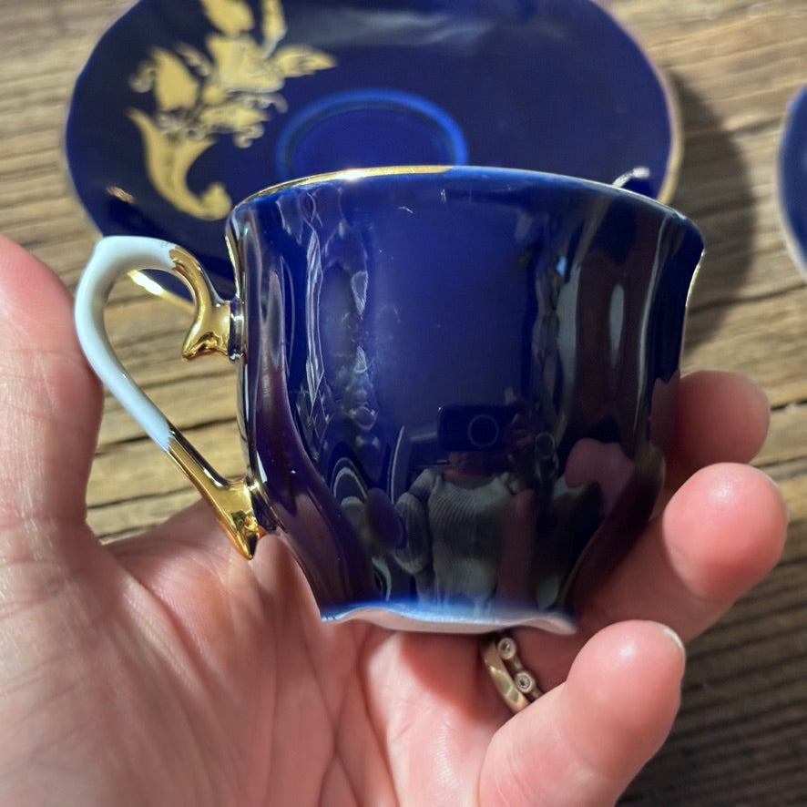 Apulum Romania Tea/Expresso Cups and Sauces