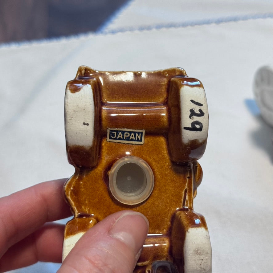 Vintage Covered Wagon Salt & Pepper Set