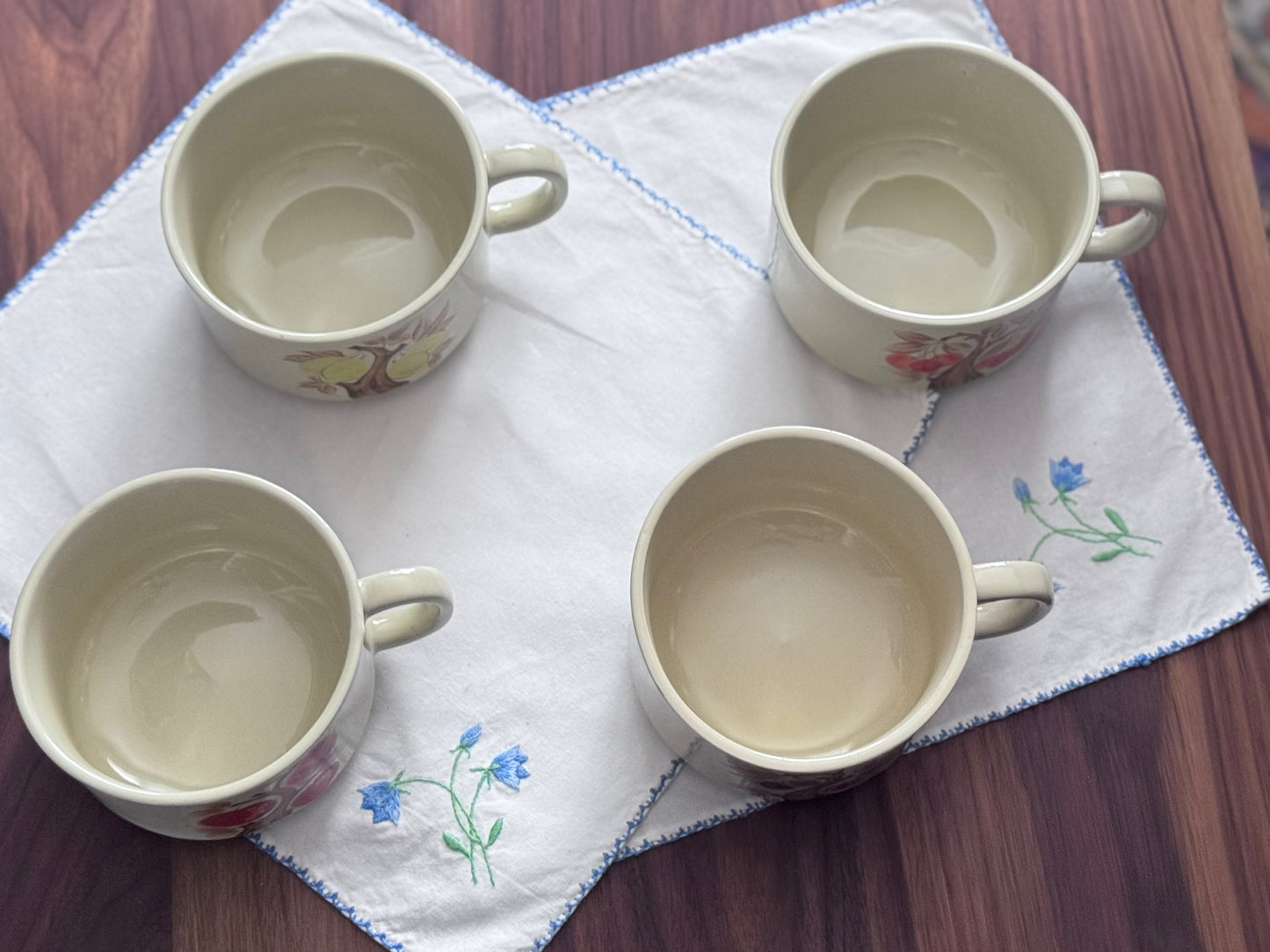 Fruit Pattern Storeware Mugs/Soup Cups