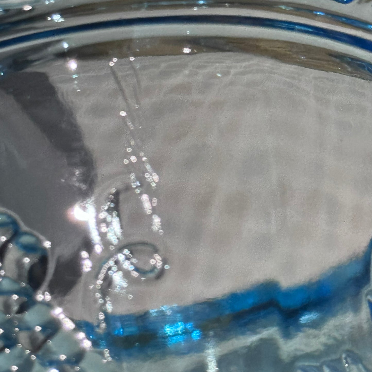 Blue Indiana Glass Candy Dish