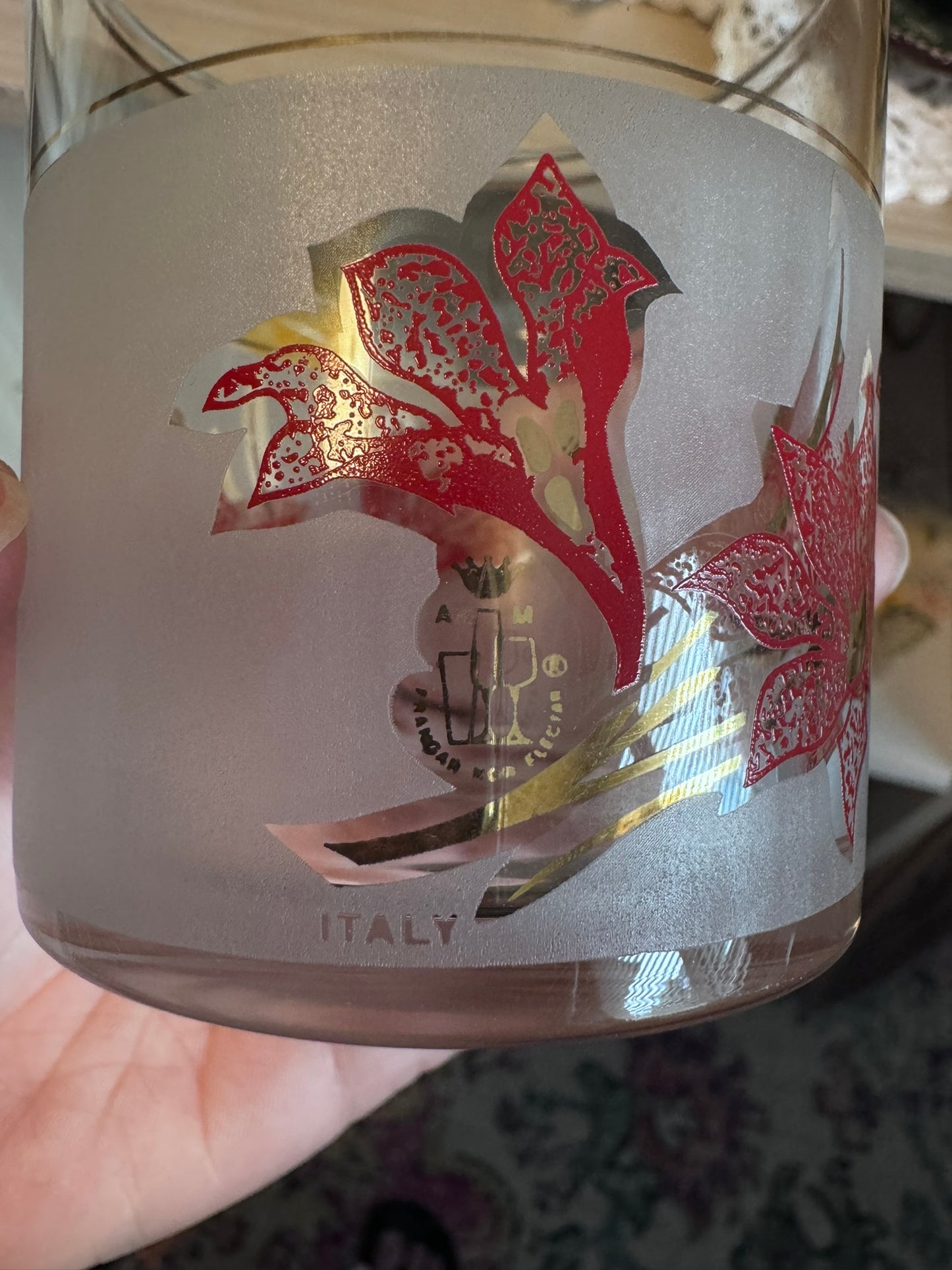 Italian Glasses/Spirits