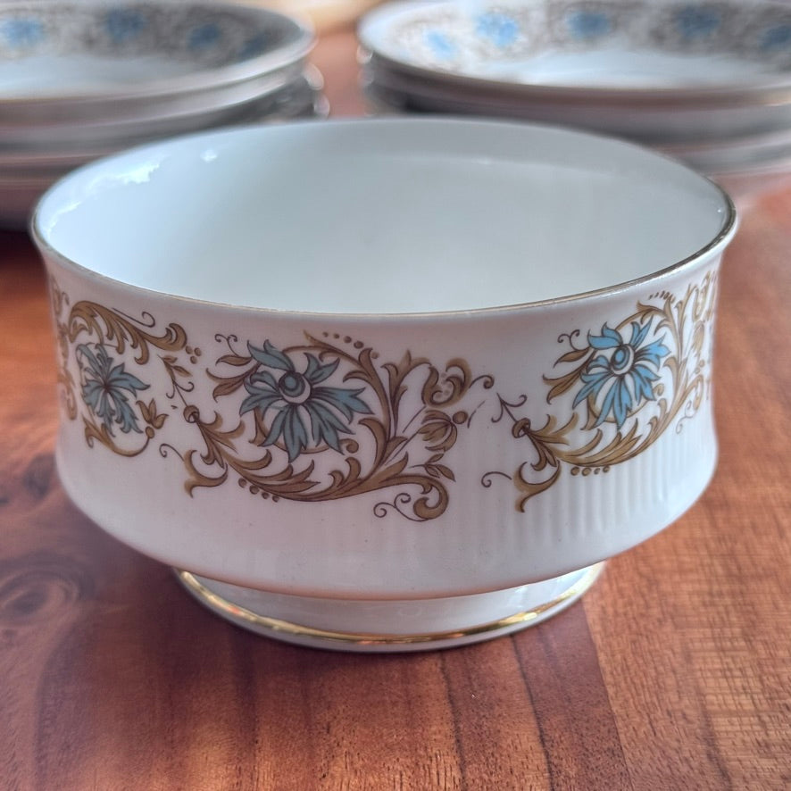 Royal Standard Bone China Saucers & Sugar Dish