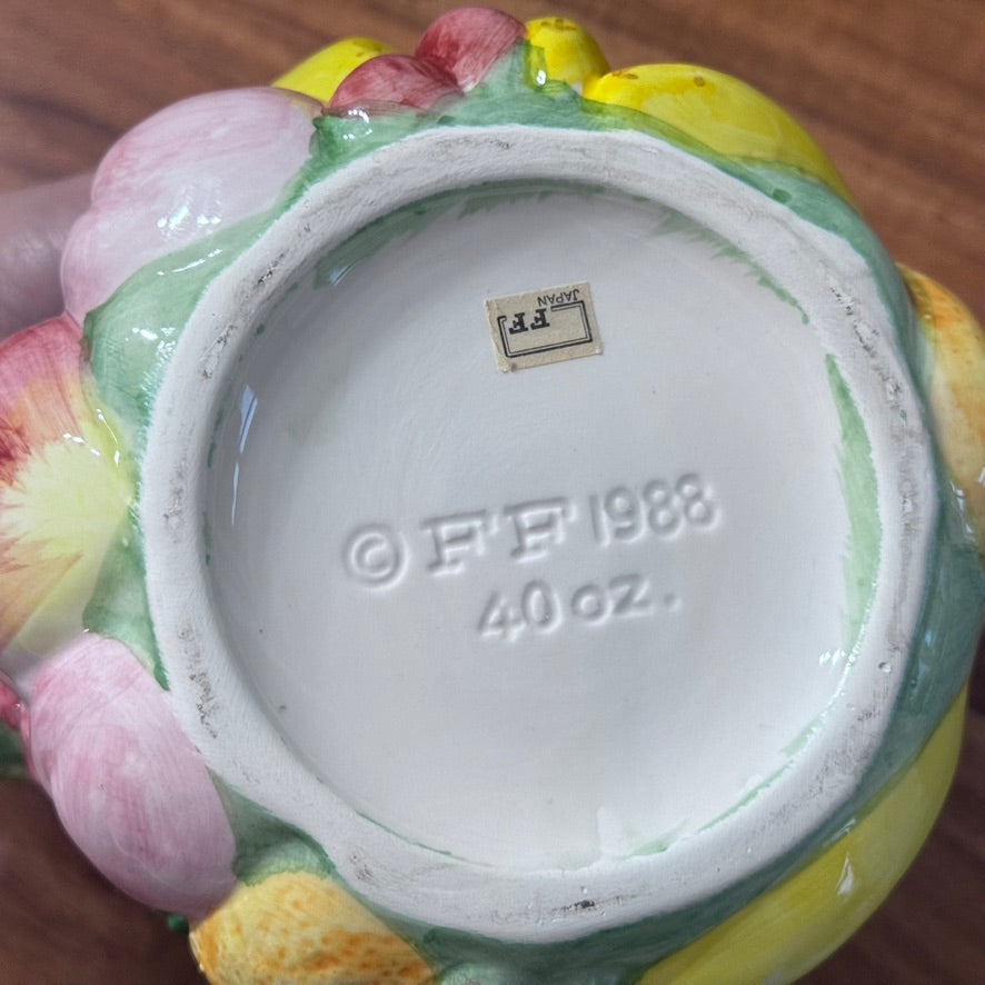 Fitz & Floyd Calypso Fruit Teapot