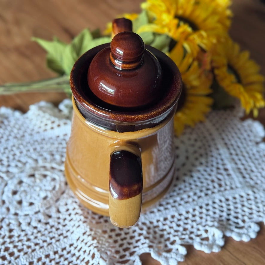Large Vintage Ceramic Jug/Tea/Coffee Pot