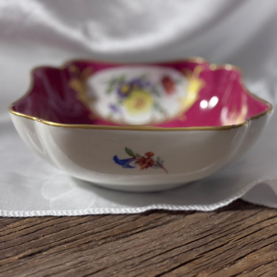 Limoges France Square Bowl