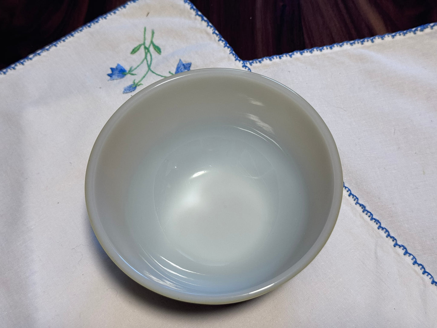 Anchor Hocking Fire King Yellow/Black Small Bowl