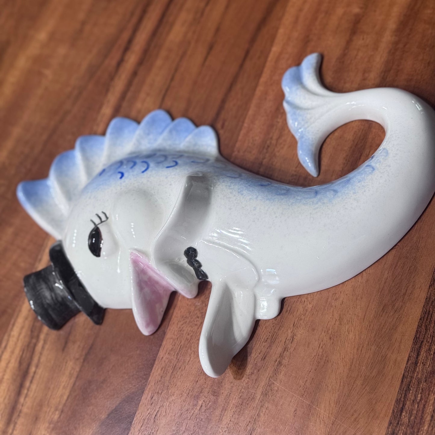 Arnel's Anthromorphic Ceramic Fish Wall Decor