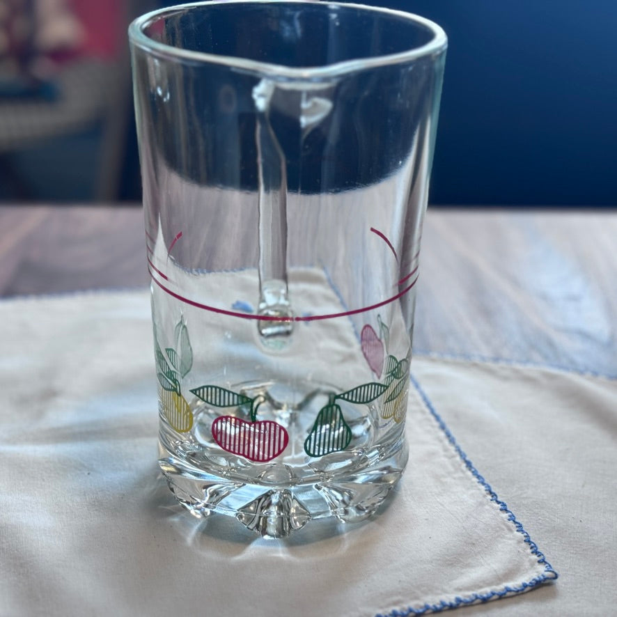Italian Glass Pitcher