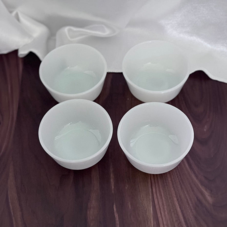 Milk Glass Fire-King Fruit Bowls/Custard Cups