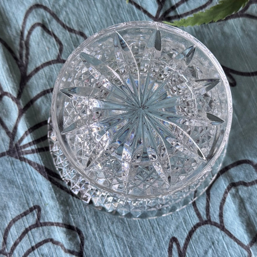 Lead Crystal Candy Dish