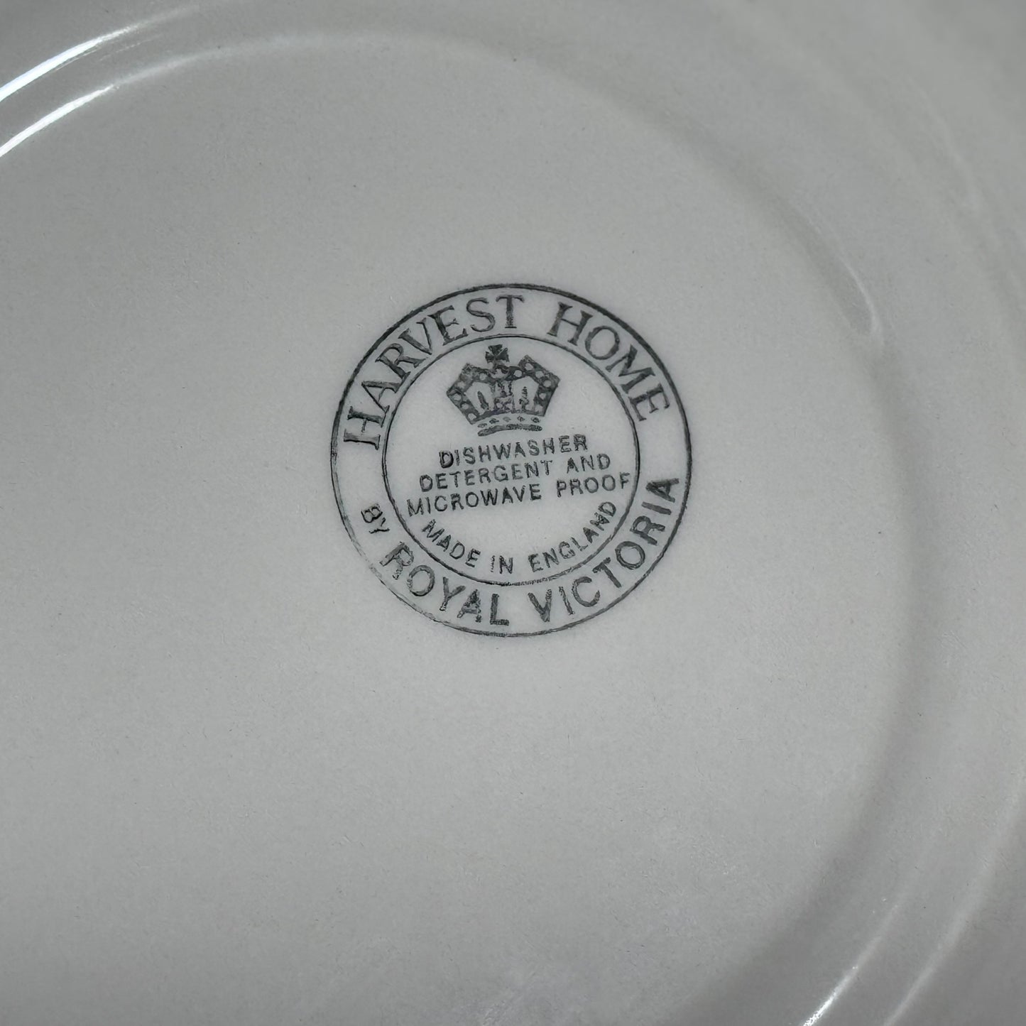 Royal Victoria "Harvest Home" Dinner Plates/Cups