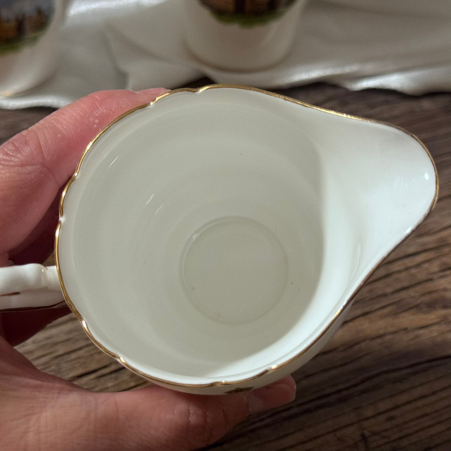 Regency England 'Parliament Buildings Ottawa' Bone China Coffee Set