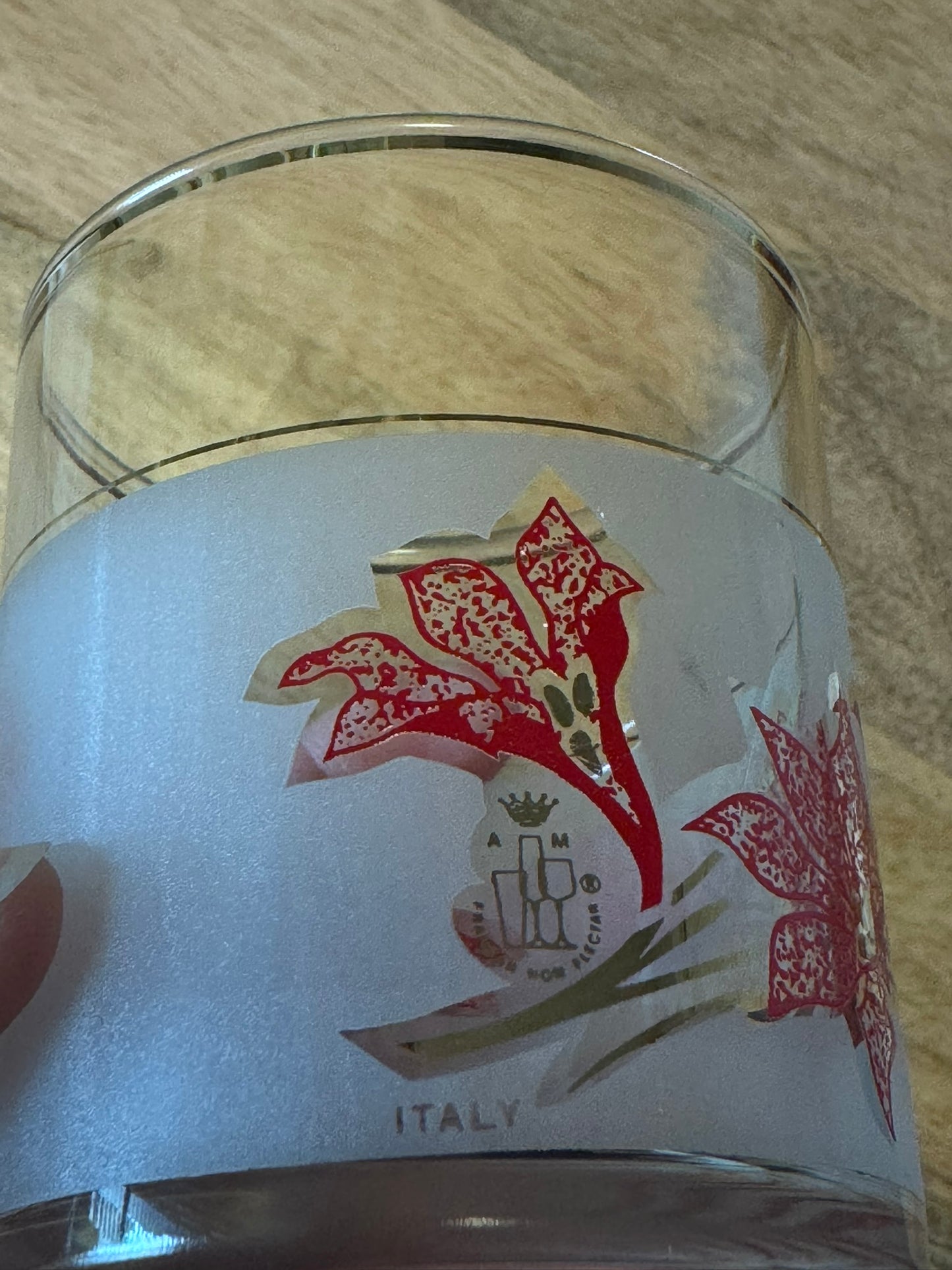 Italian Glasses/Spirits