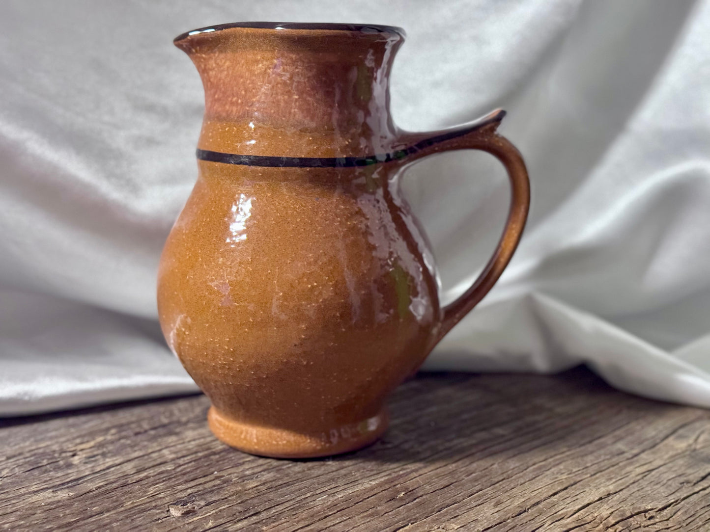 Franciscan Interpace England Terracotta Stoneware Pitcher/Jug