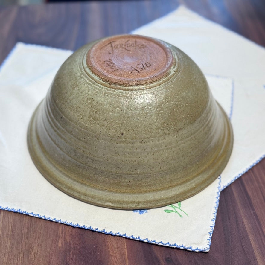 Signed Pottery Bowl