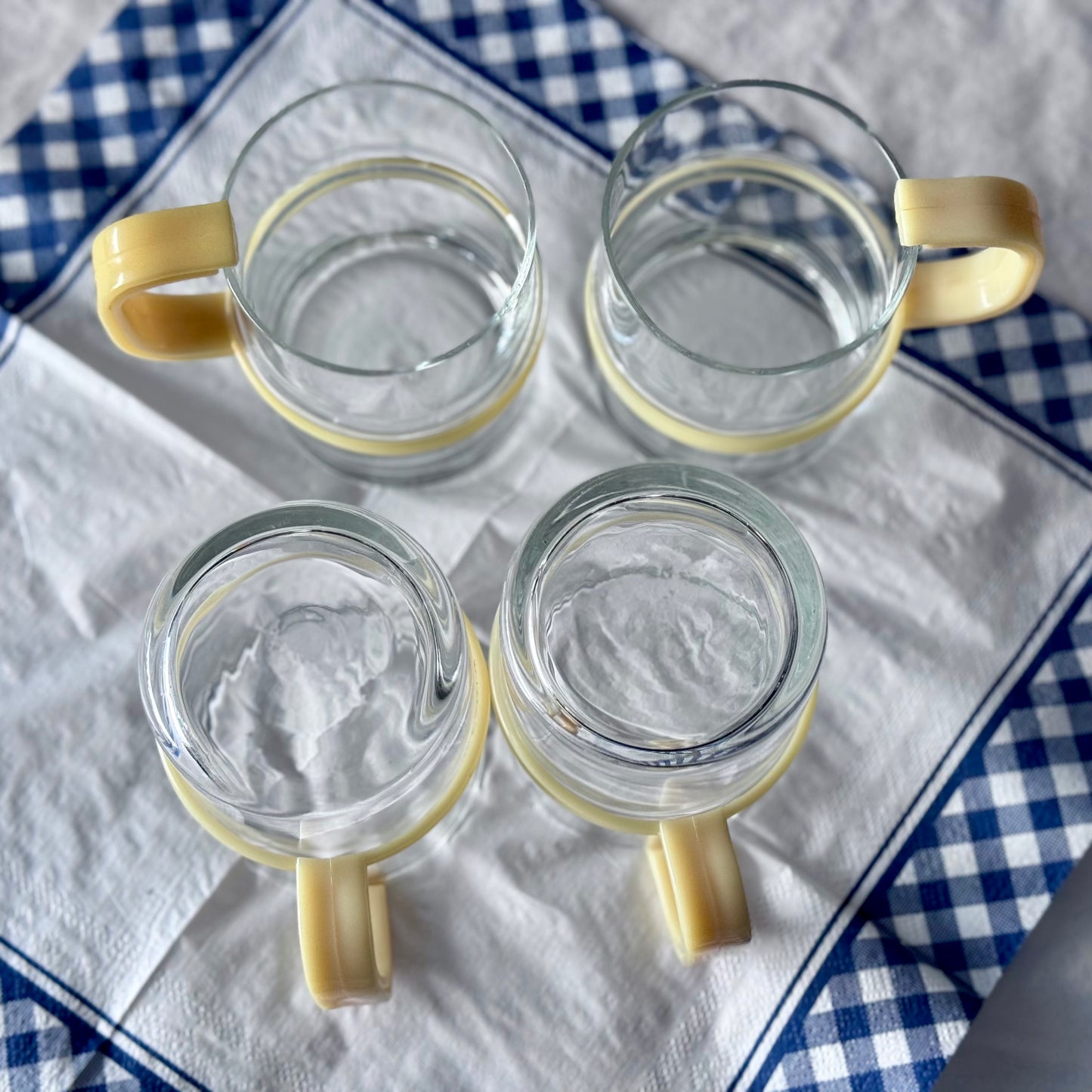 Perma Brew Plastic Handled Glass Cups