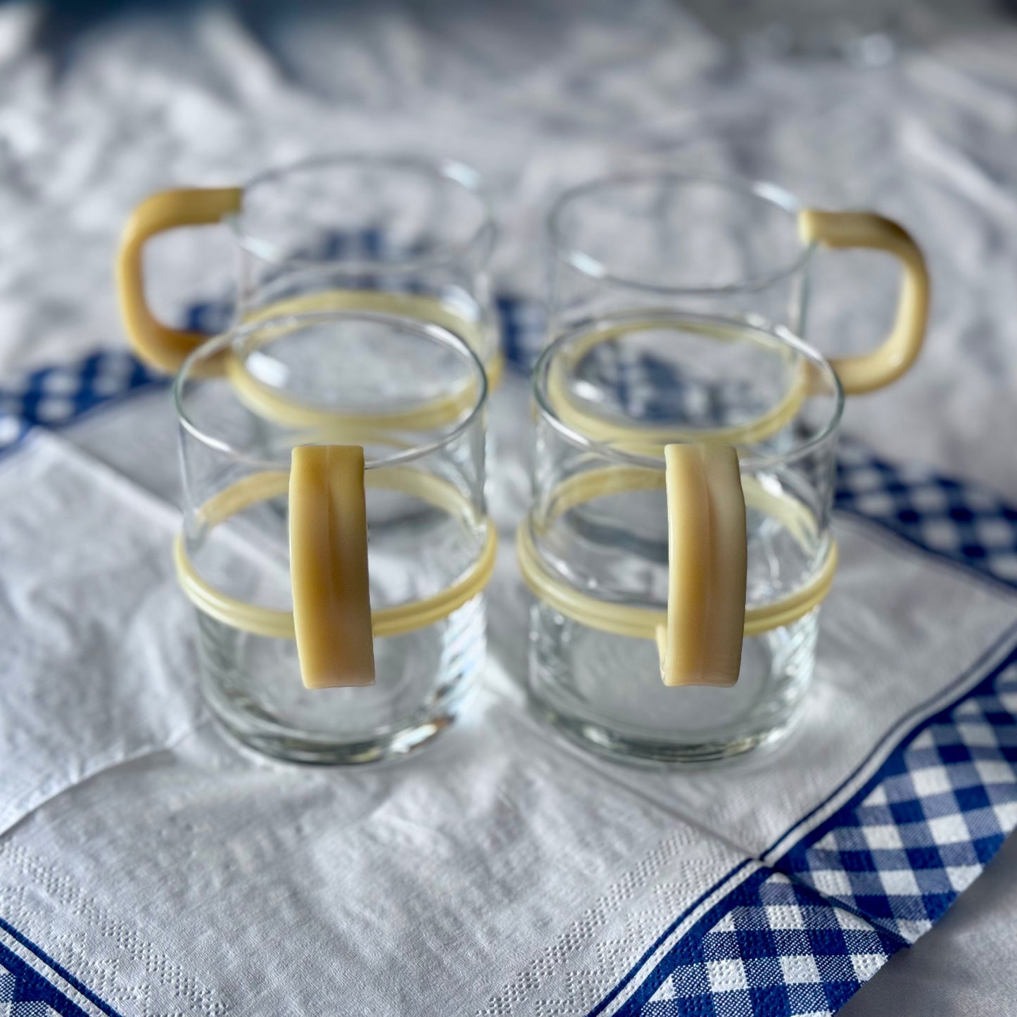 Perma Brew Plastic Handled Glass Cups