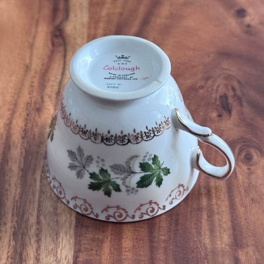 Colclough Ridgway Potteries Teacup & Saucer
