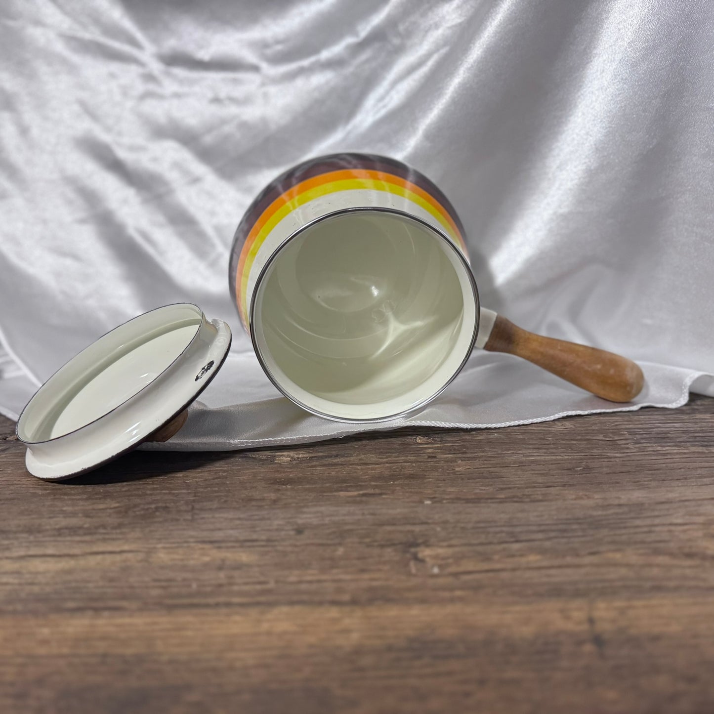 Vintage Fondue Pot