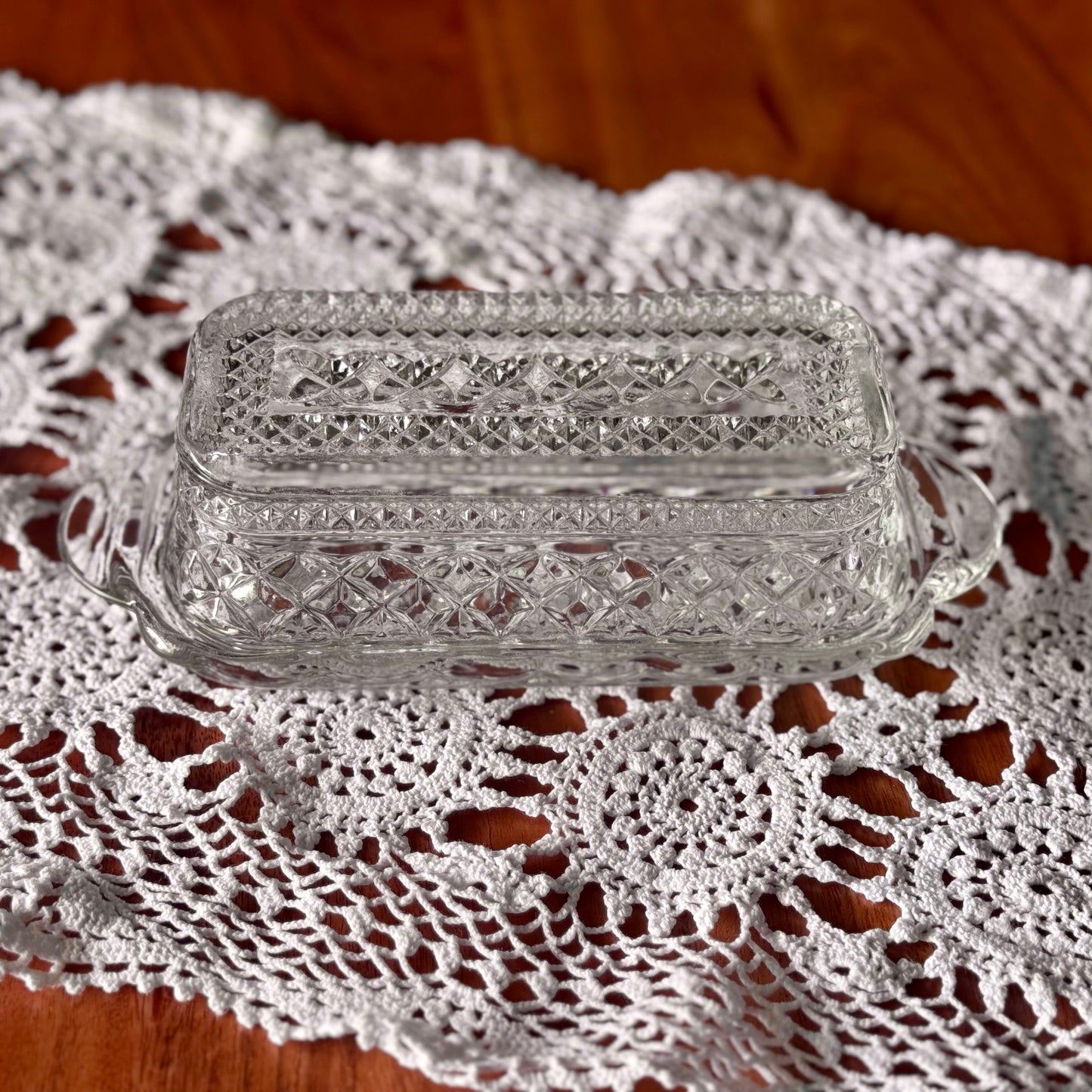 Wexford Anchor Hocking Butter Dish