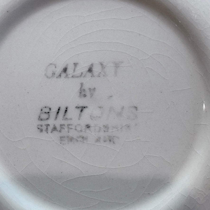 Biltons England 'Galaxy' Yellow Soup/Cereal Bowls