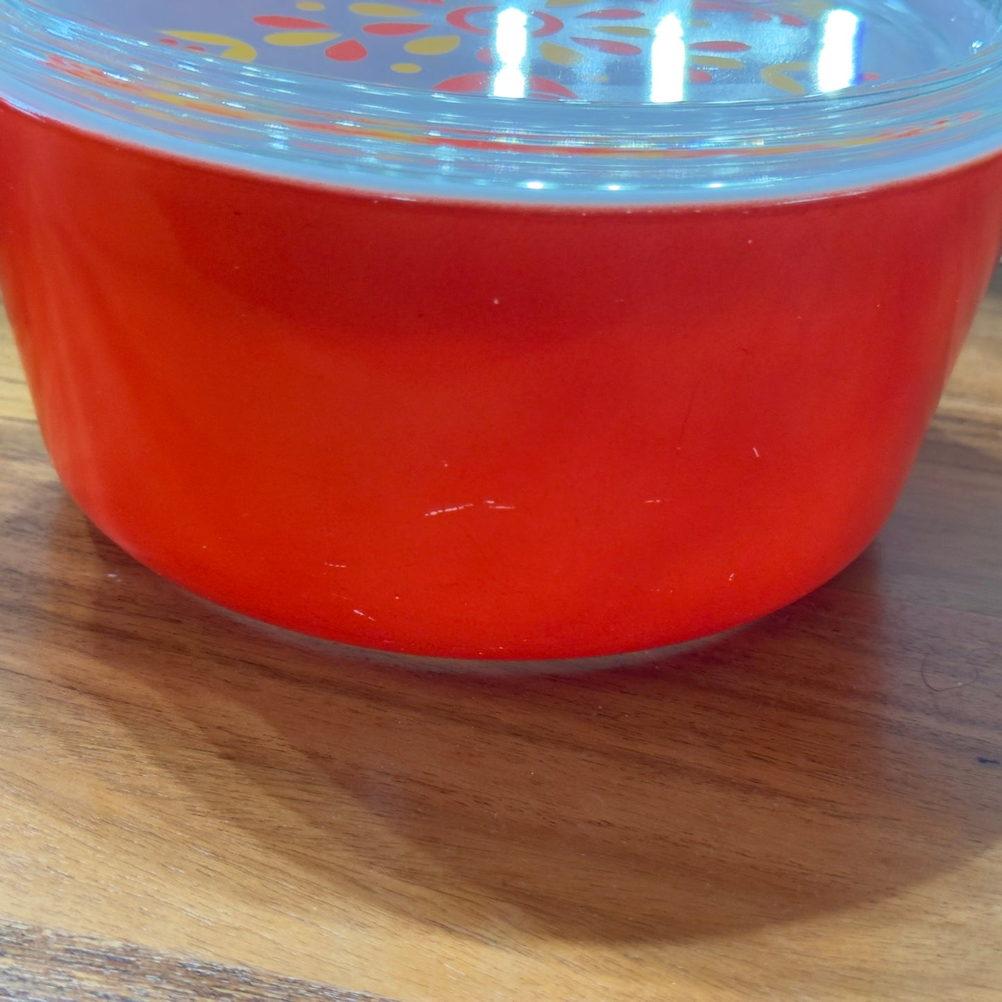 PYREX 'Friendship' 3 Piece Round Casserole With Lids