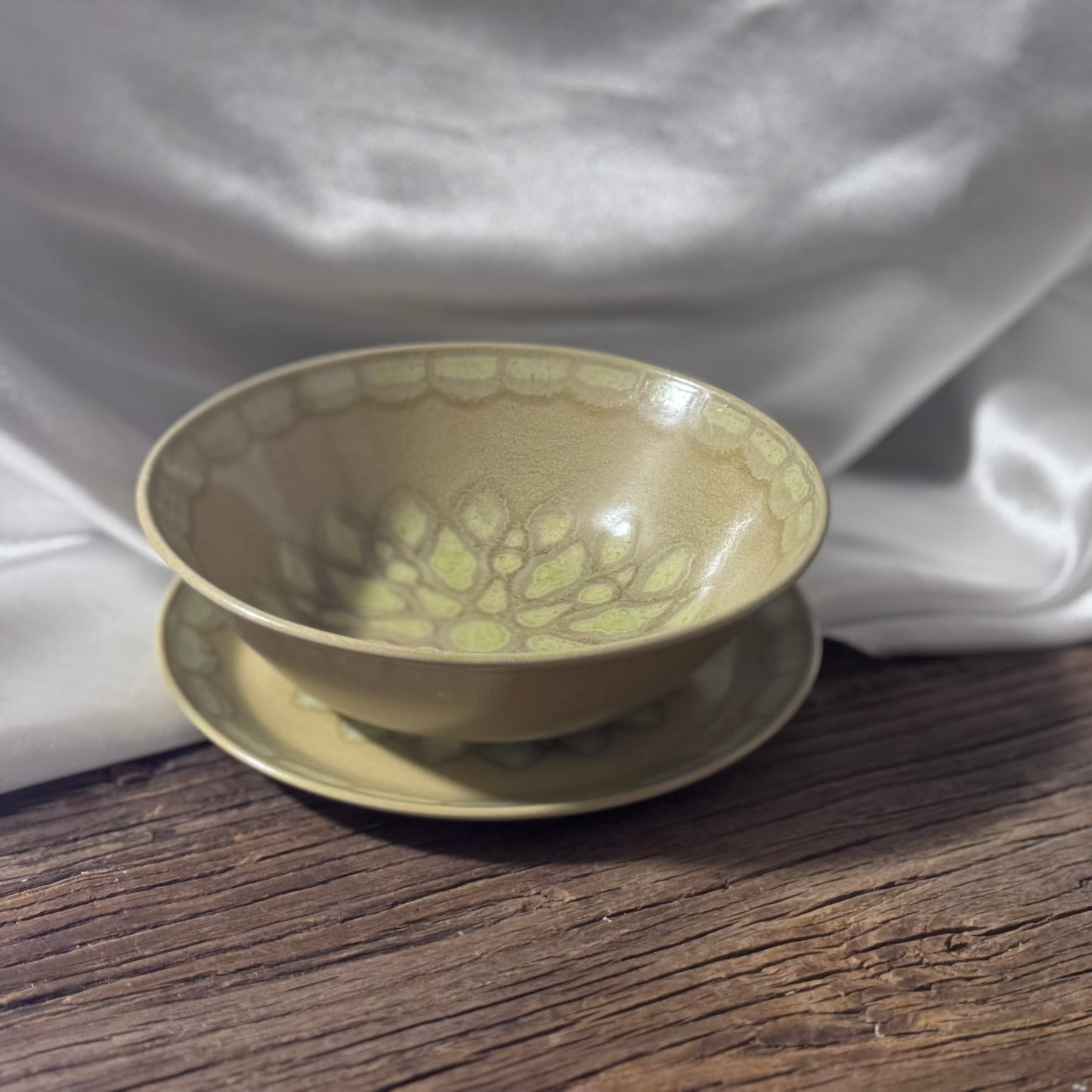 Johnson Brother Stonecrest "Rio Verde" Bowl & Saucer