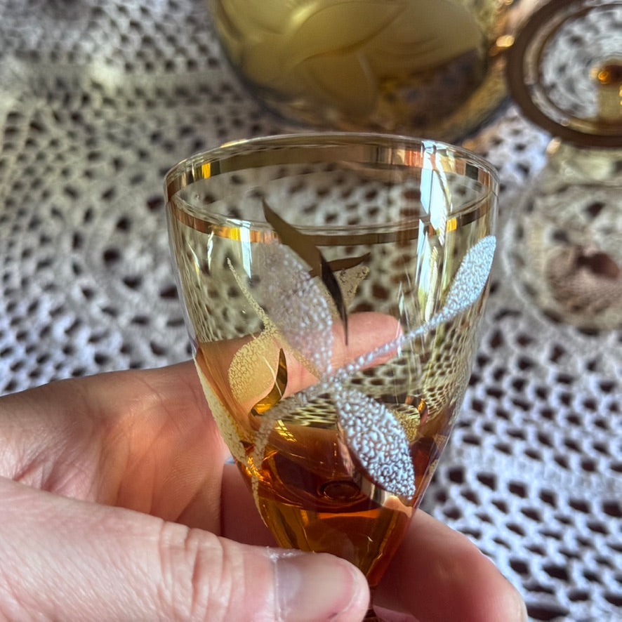 Moser Glass Decanter