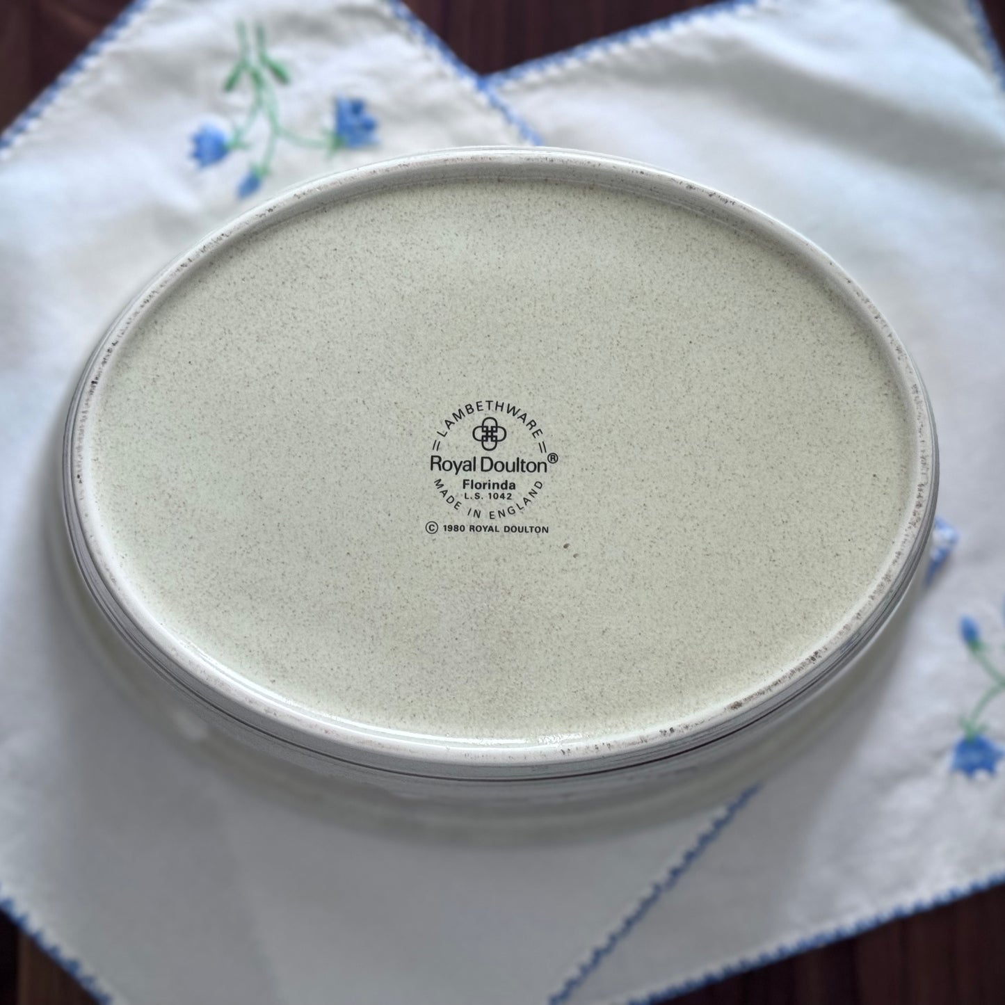 Royal Doulton Casserole Dish Florinda Pattern