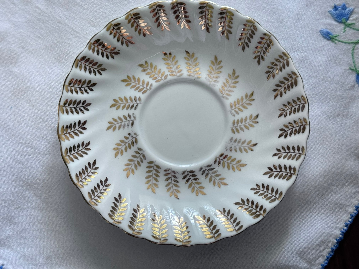Queen Anne Tea Cup and Saucer