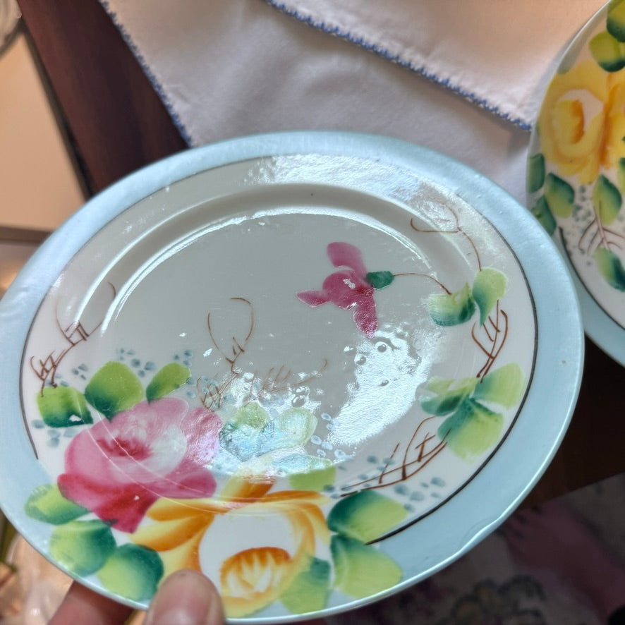 Floral Dessert Plates