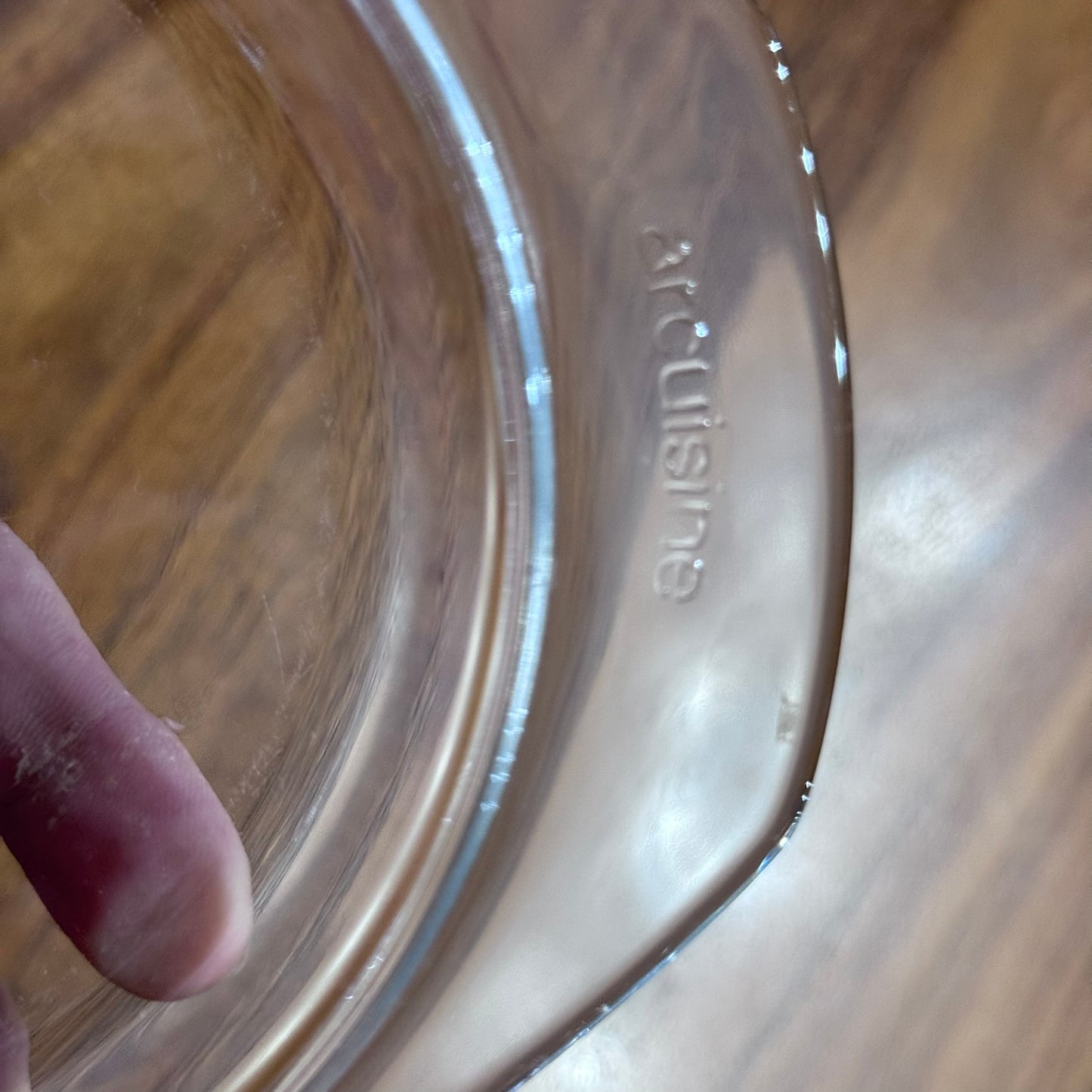 Arcuisine Milk Glass Casserole Dish