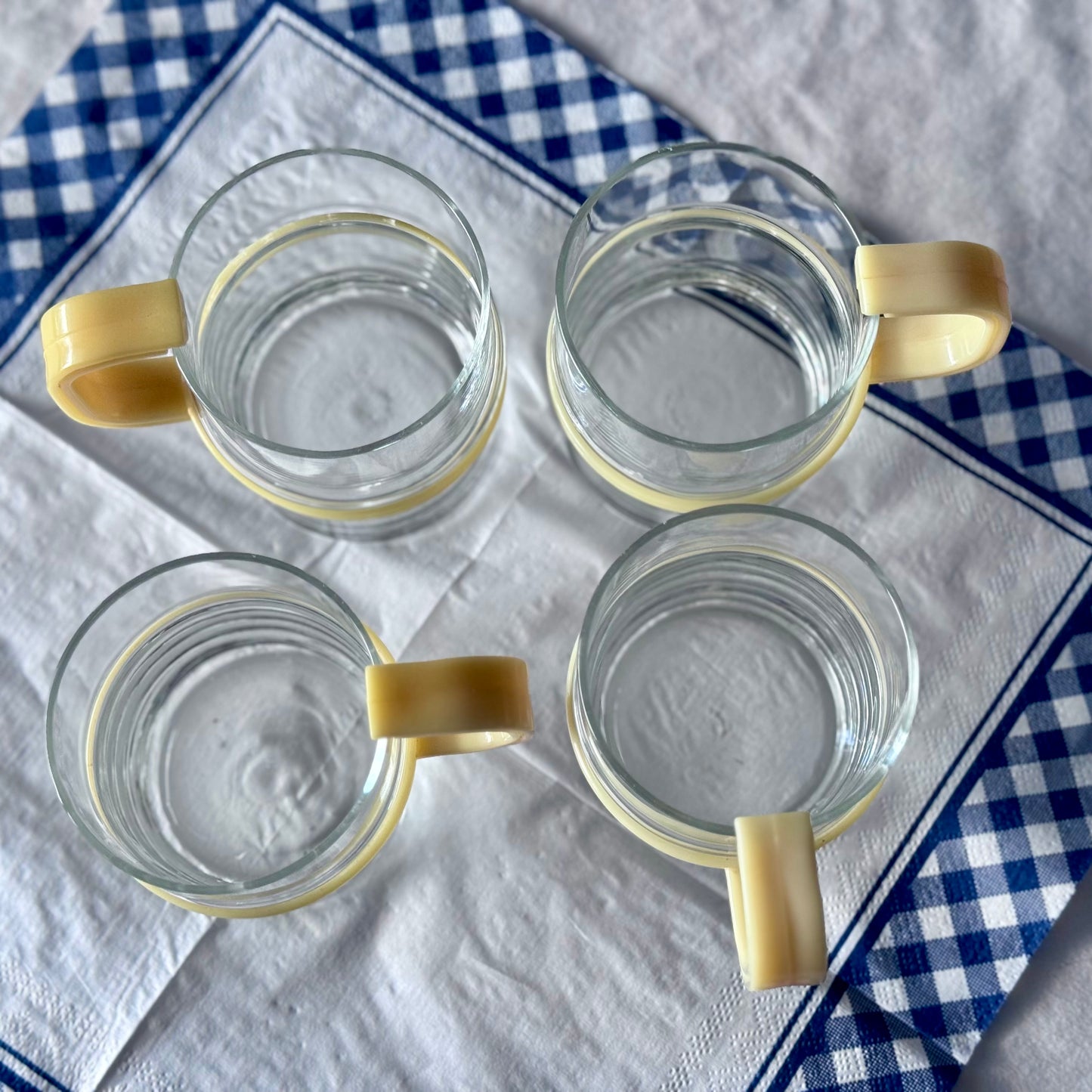 Perma Brew Plastic Handled Glass Cups