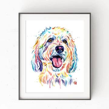Golden Doodle Print