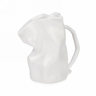 White Abstract Vase