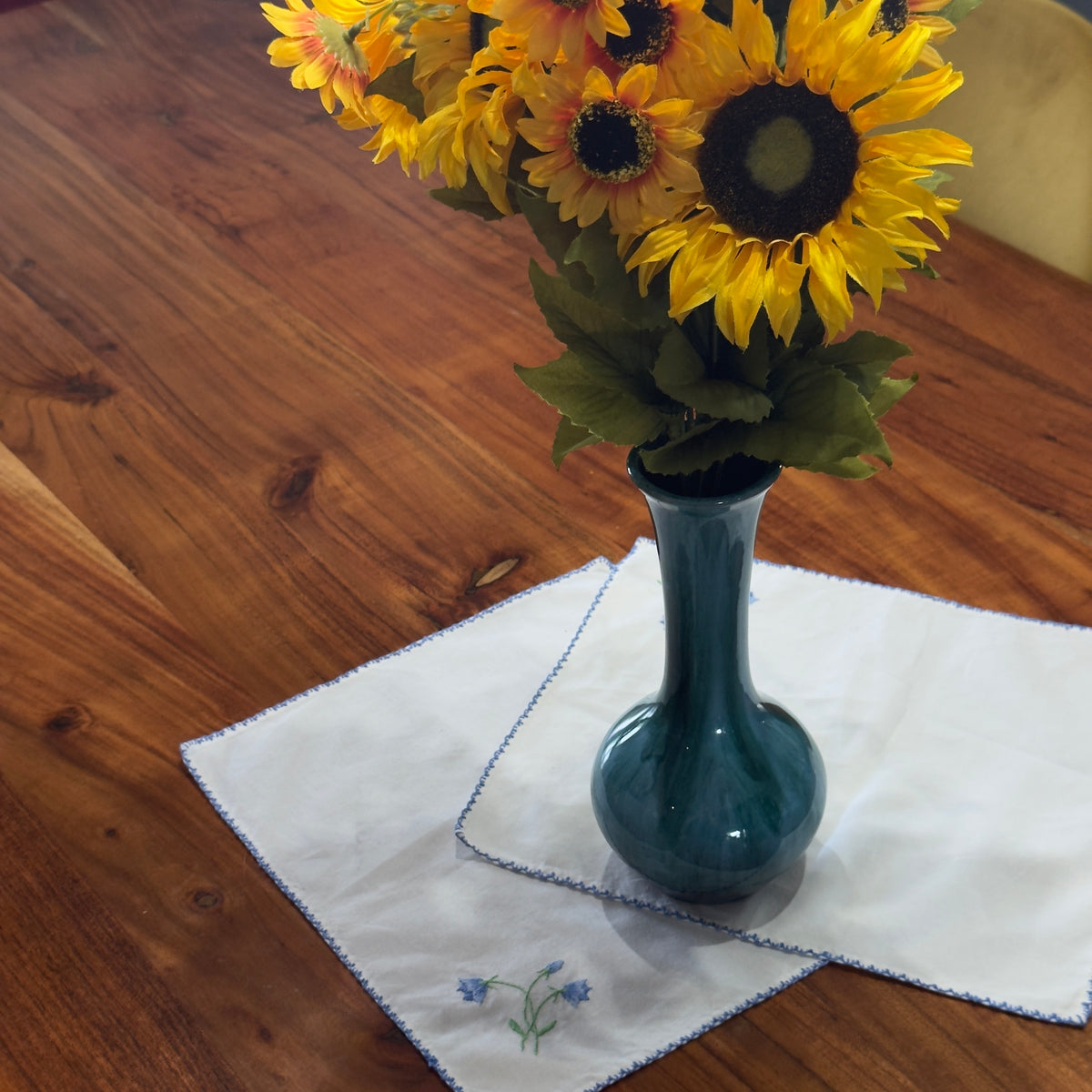Blue Mountain Pottery Drip Vase