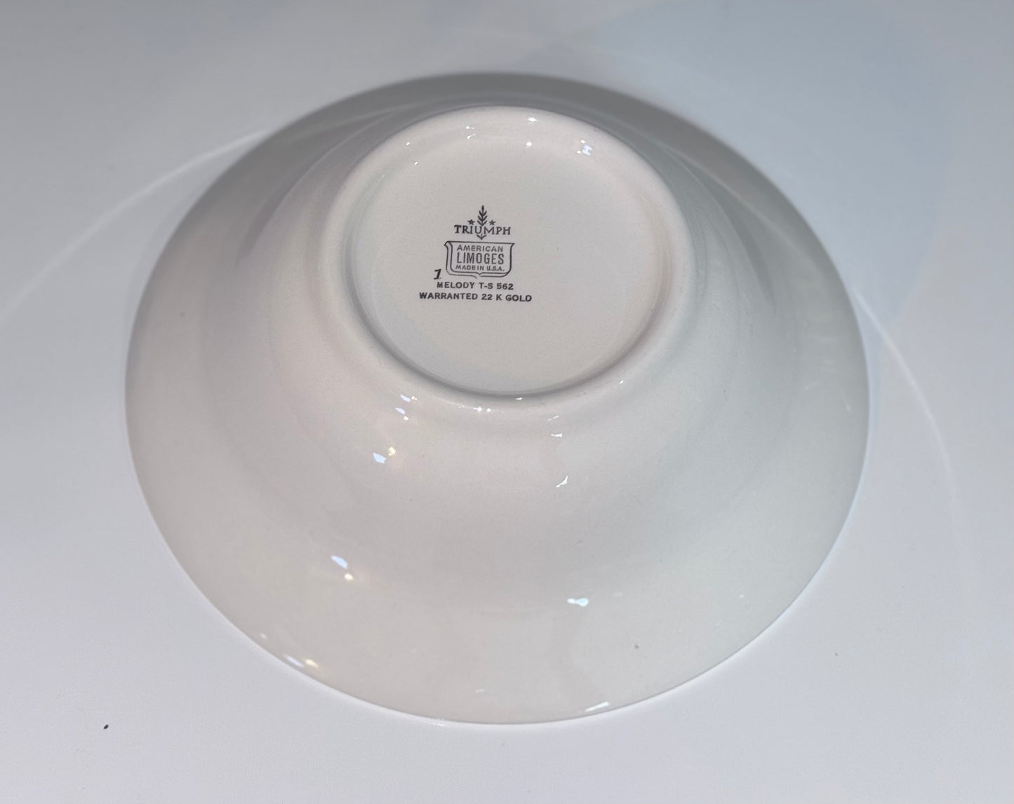 Triumph Limoges Serving Bowl 22k Gold Melody