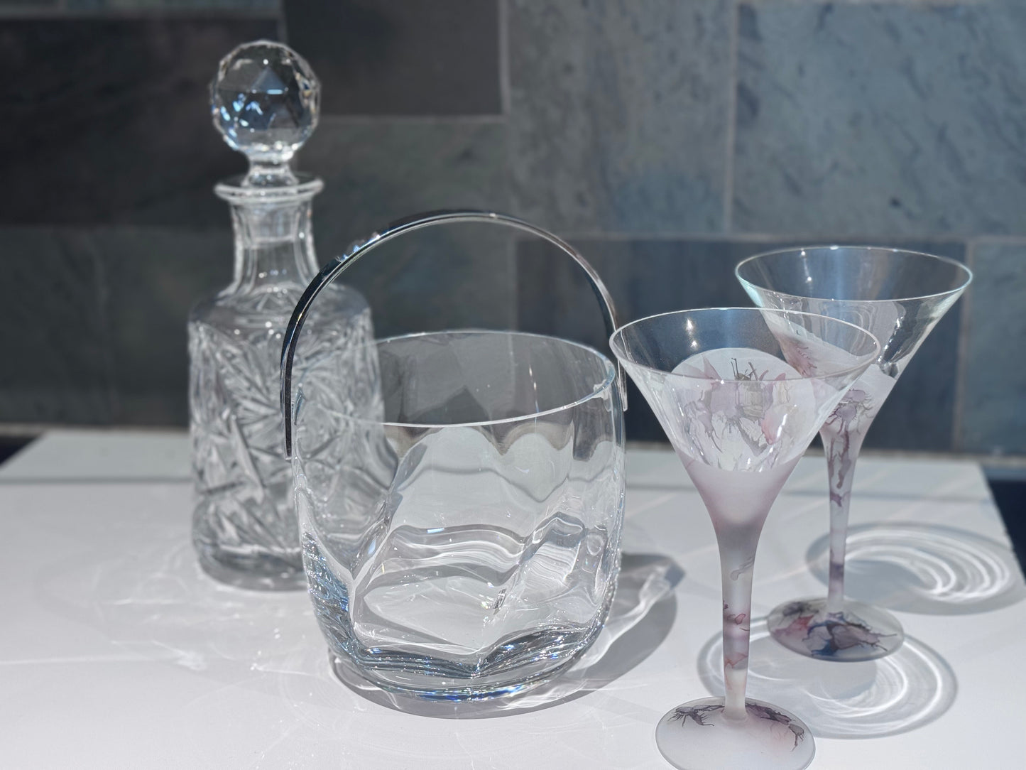 Kosta Boda Sweden Handmade Ice Bucket