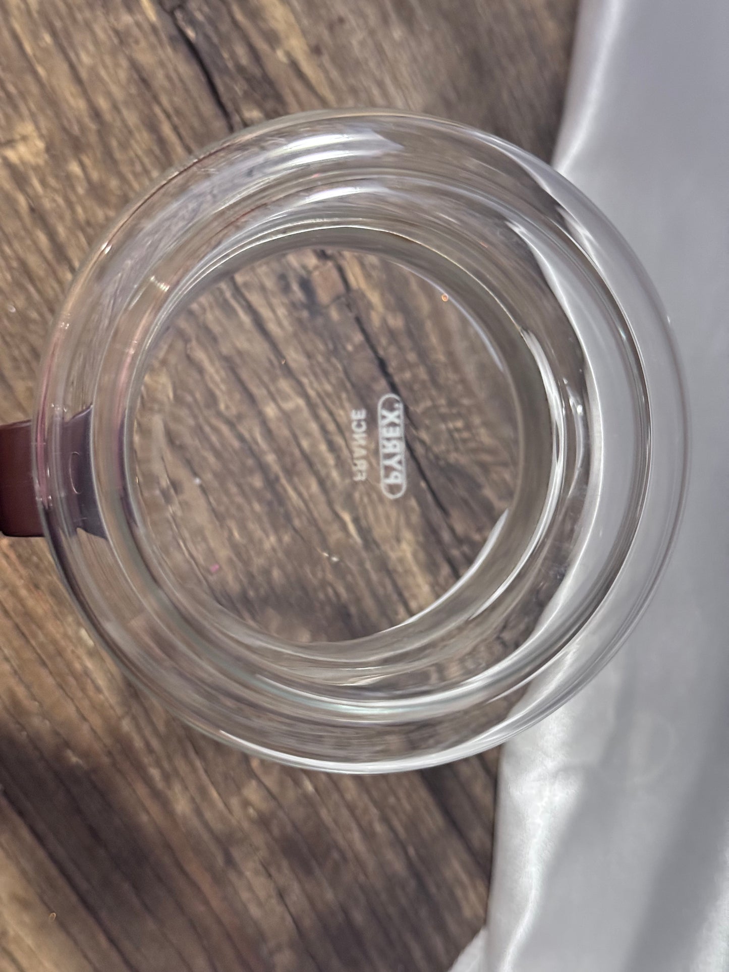 Small Pyrex Glass Drip Coffee Serving Pot