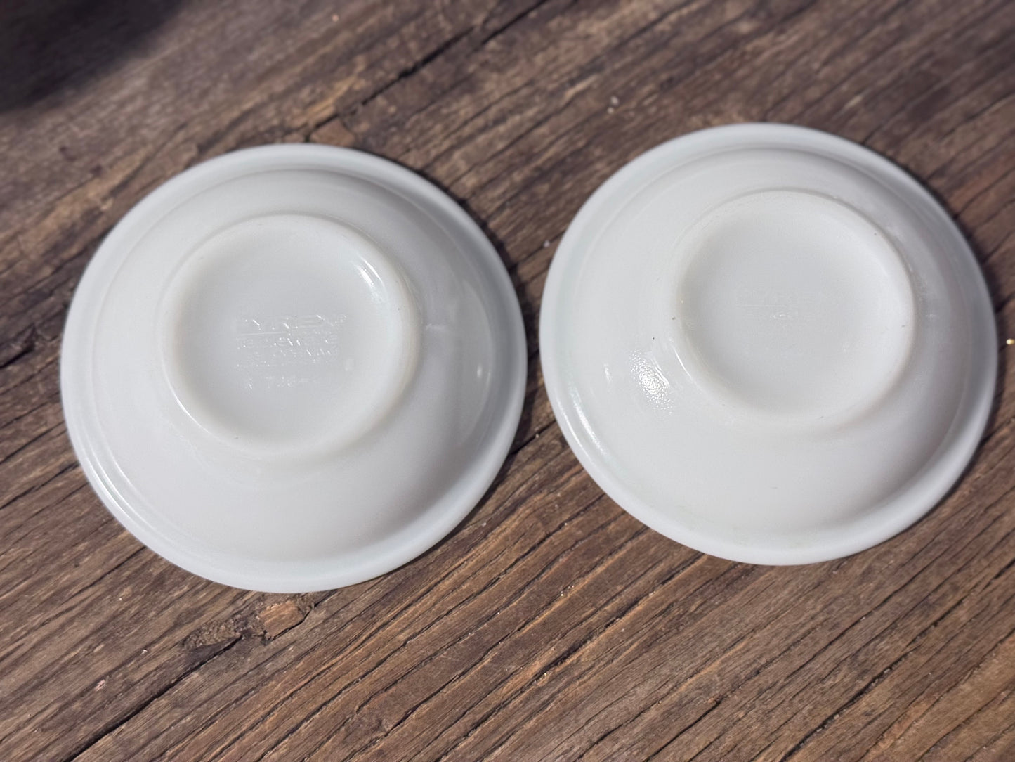 Pyrex and Corning Milk Glass Bowls