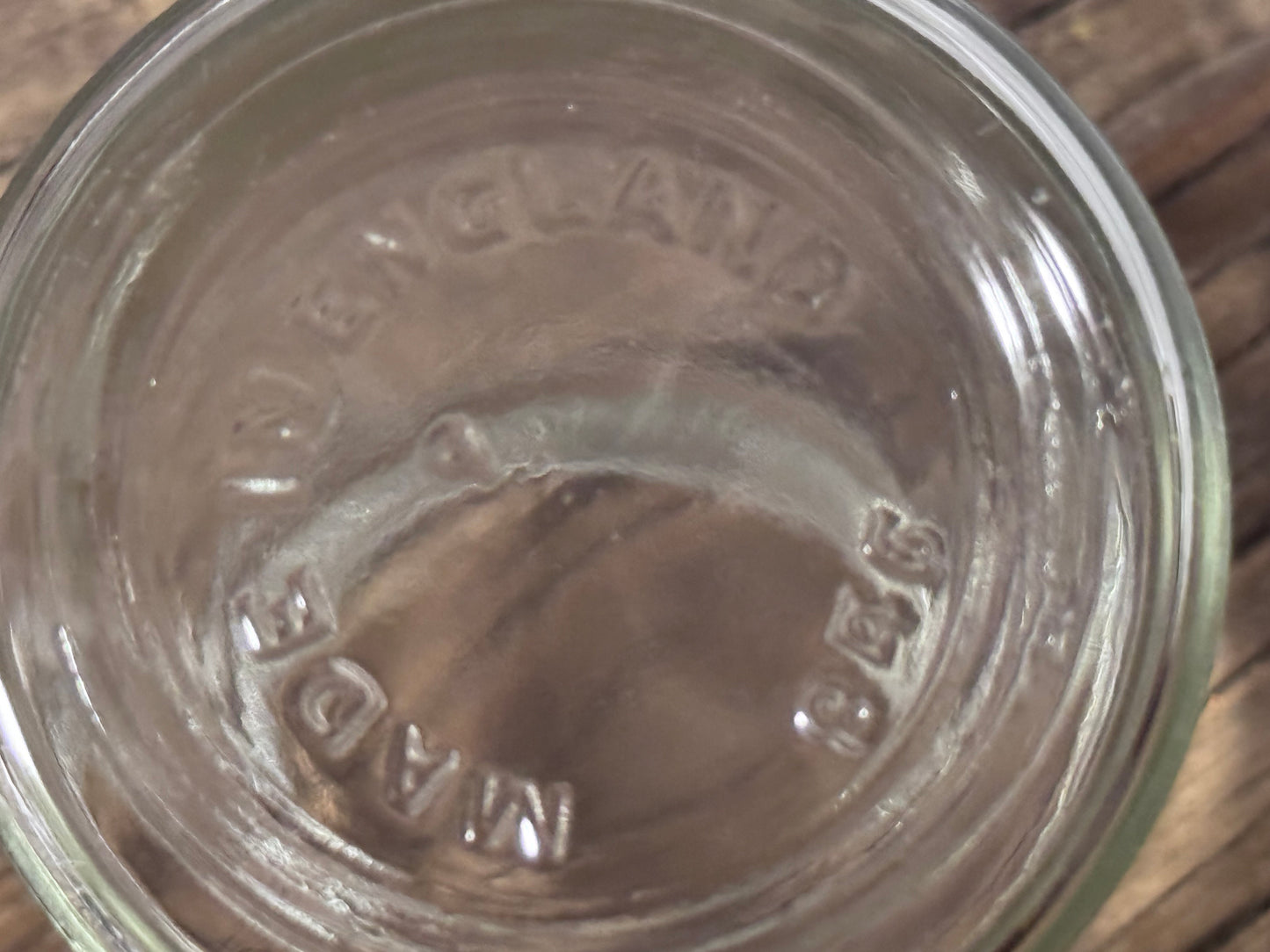 Apothecary Red Lided Jar England