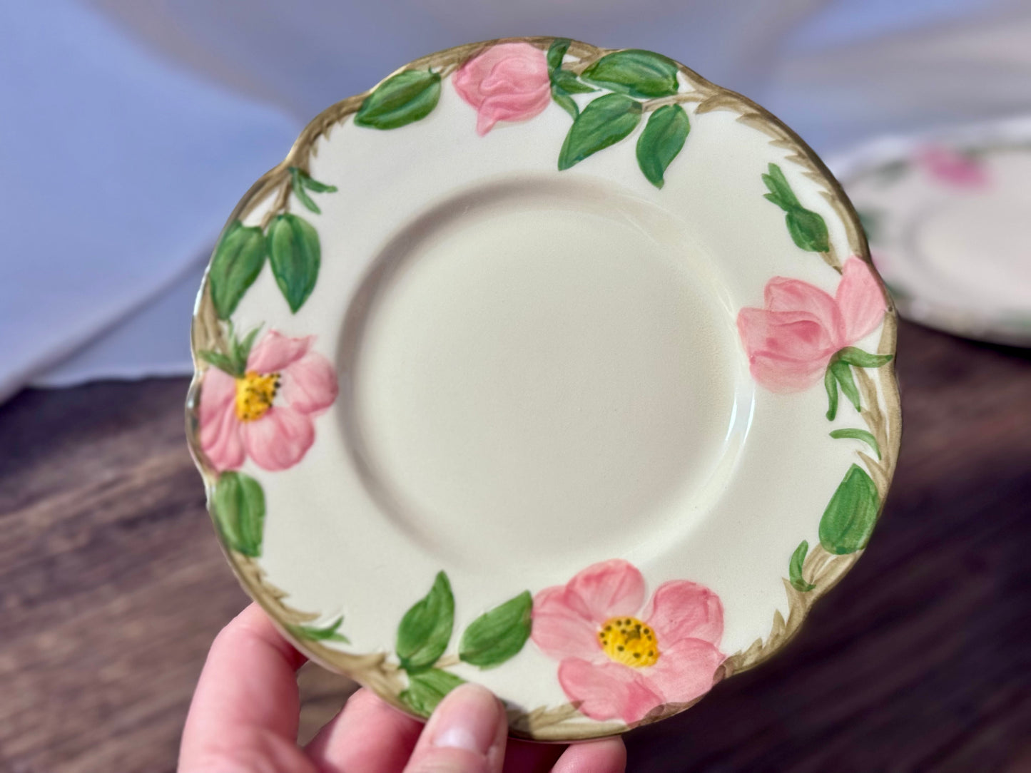 Fransiscan 'Desert Rose' Dessert/Bread & Butter Plates