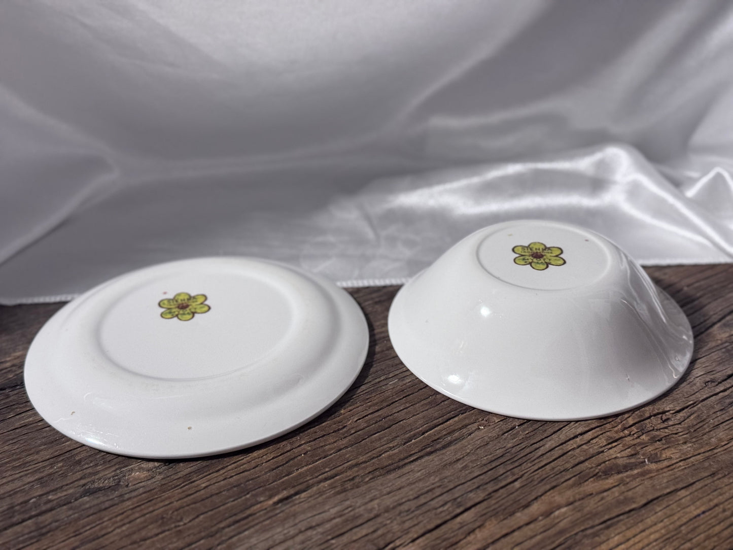 'SIENNA' Ironstone Ware Bowl & Saucer MYOTT England