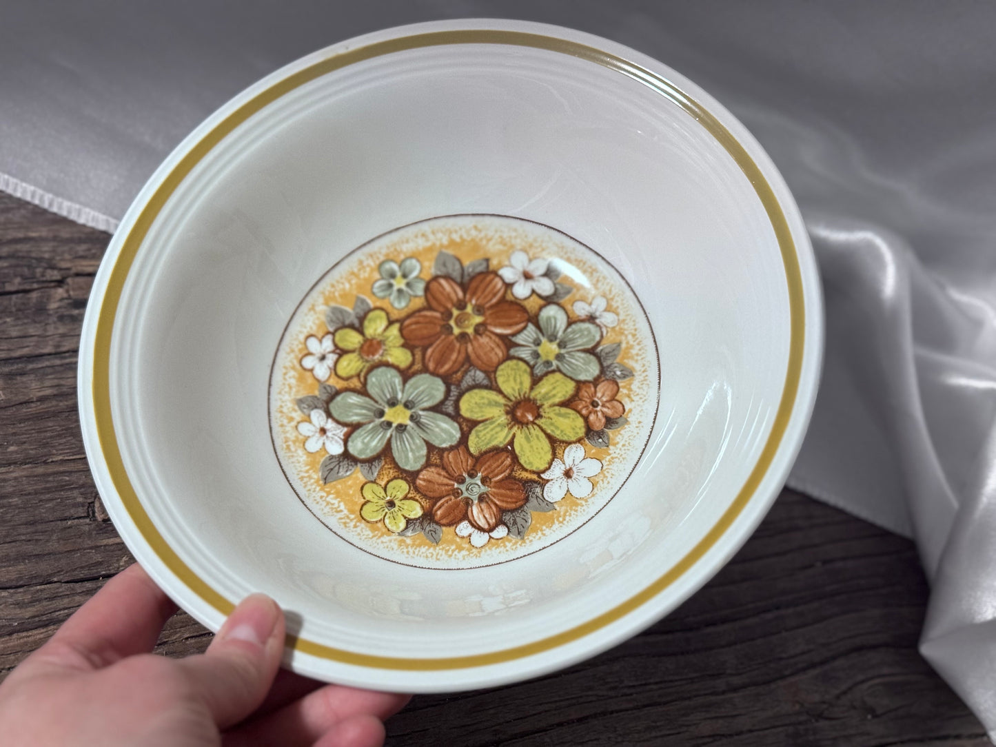 'SIENNA' Ironstone Ware Myott England Serving Bowl