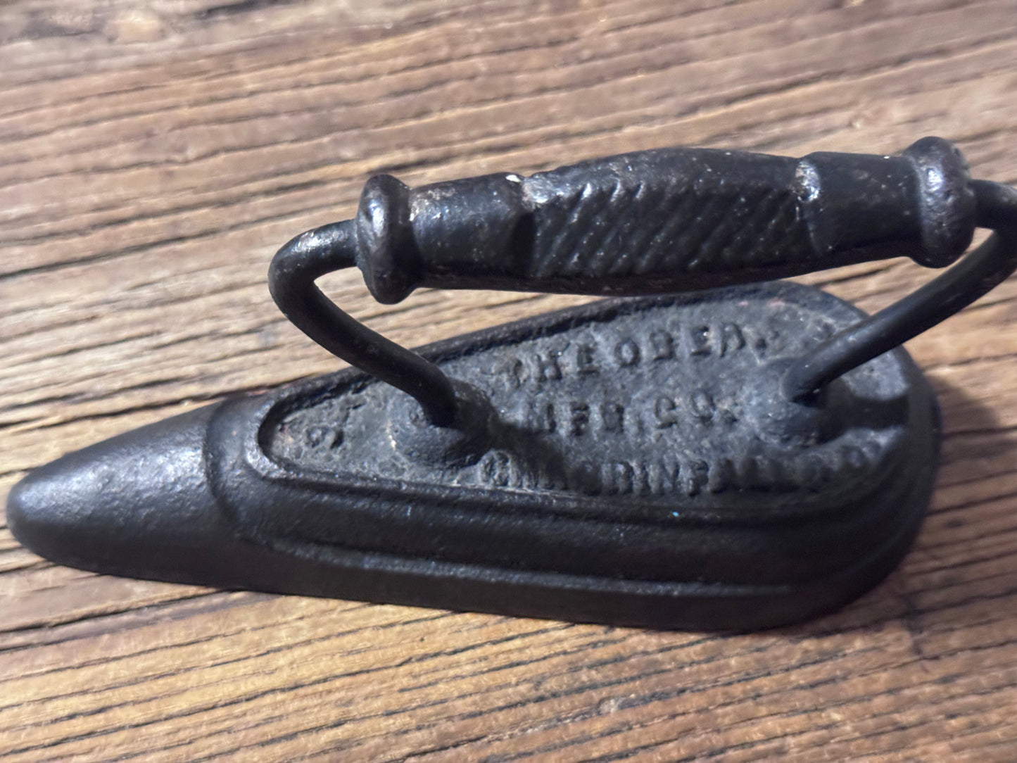 Antique Sad Iron The Ober Mfg Co Chagrin Falls Ohio