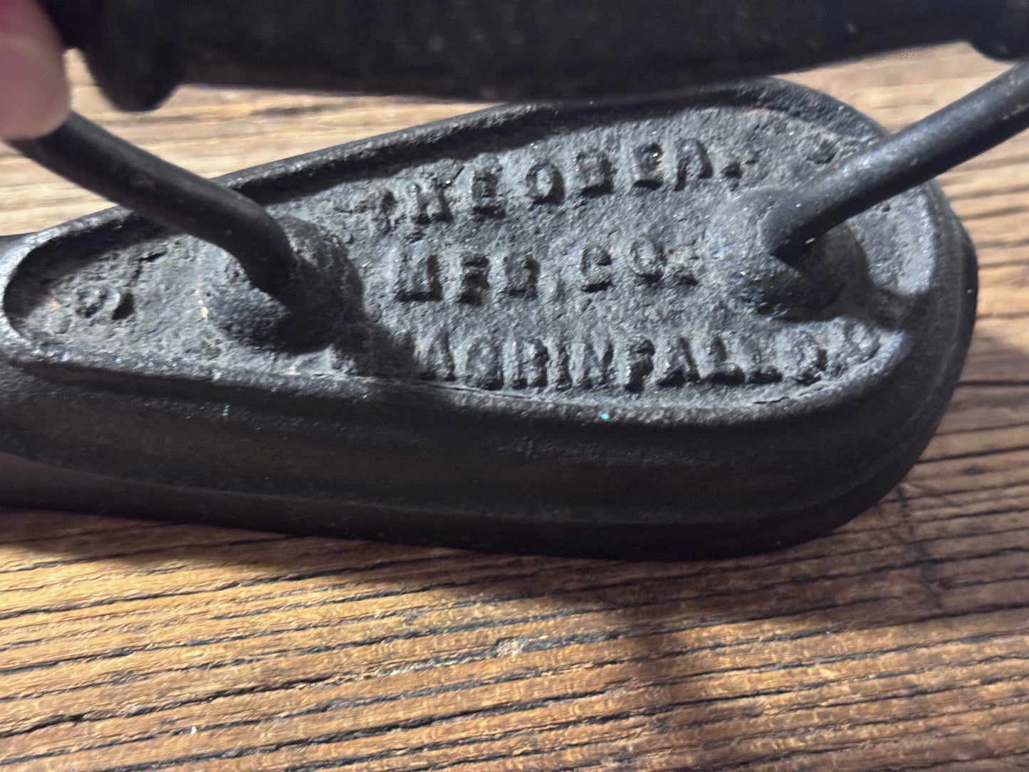 Antique Sad Iron The Ober Mfg Co Chagrin Falls Ohio