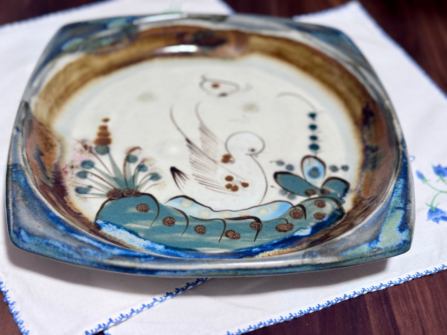 Pottery Serving Dish